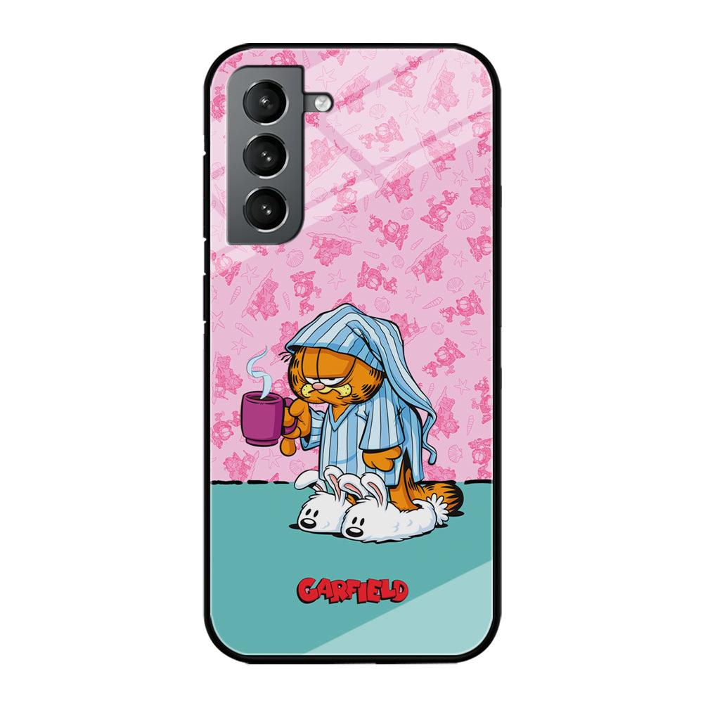 Garfield Bad Morning Vibes Samsung Galaxy S21 Case-Oxvistore