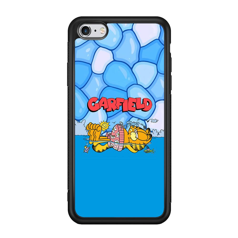 Garfield Swimming at Pool iPhone 6 Plus | 6s Plus Case-Oxvistore