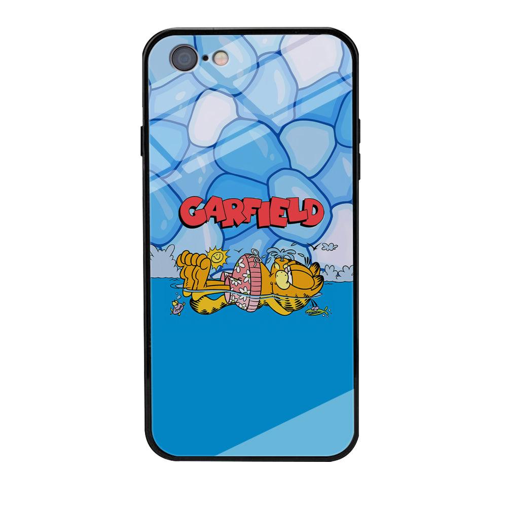 Garfield Swimming at Pool iPhone 6 Plus | 6s Plus Case-Oxvistore