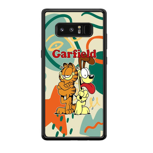 Garfield The Gentleman Mate Samsung Galaxy Note 8 Case-Oxvistore