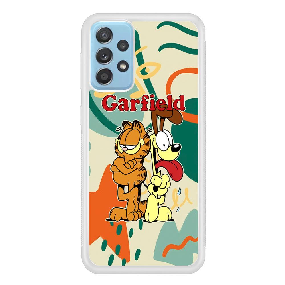 Garfield The Gentleman Mate Samsung Galaxy A52 Case-Oxvistore