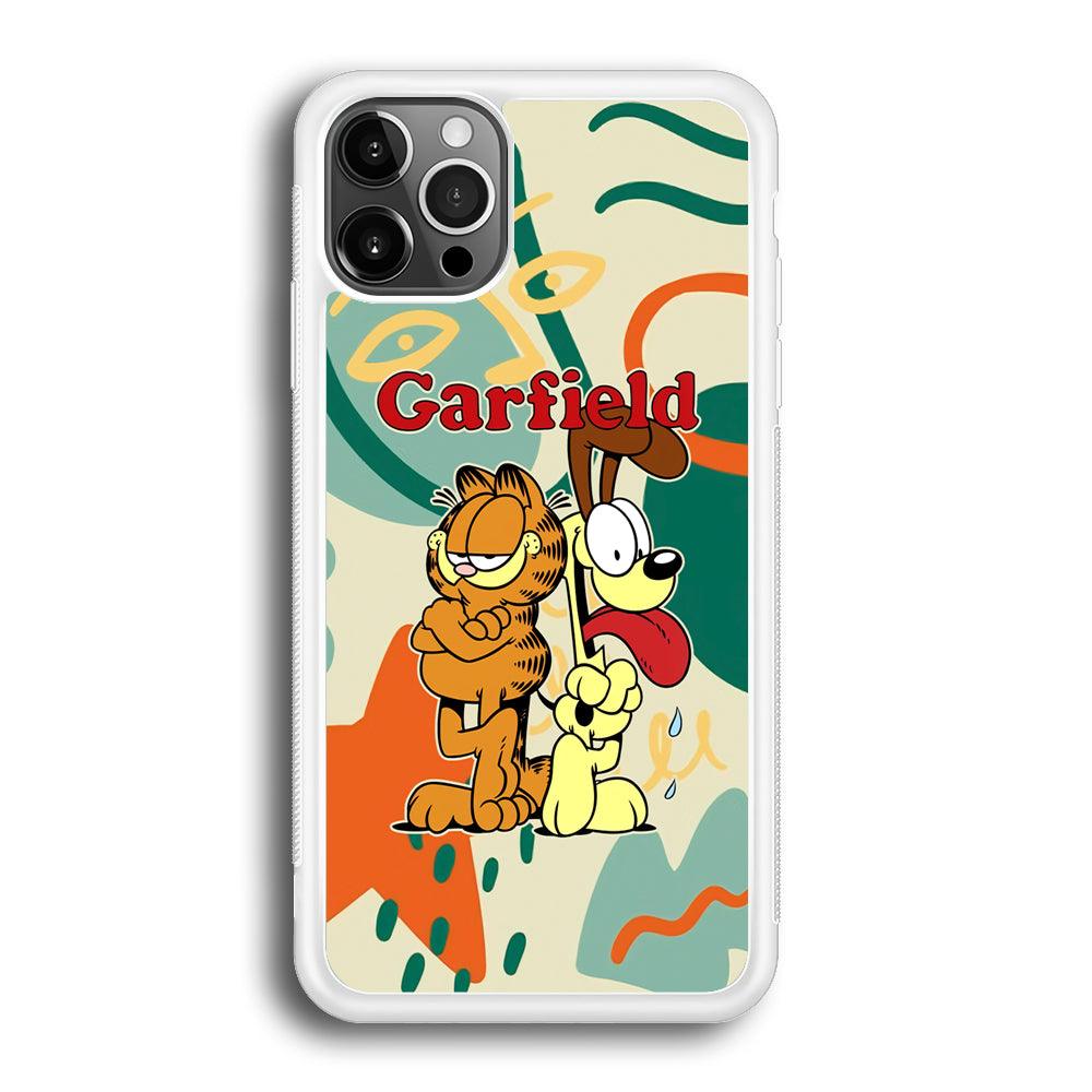 Garfield The Gentleman Mate iPhone 12 Pro Case-Oxvistore