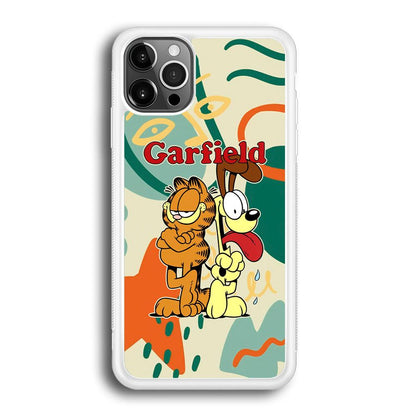 Garfield The Gentleman Mate iPhone 12 Pro Case-Oxvistore