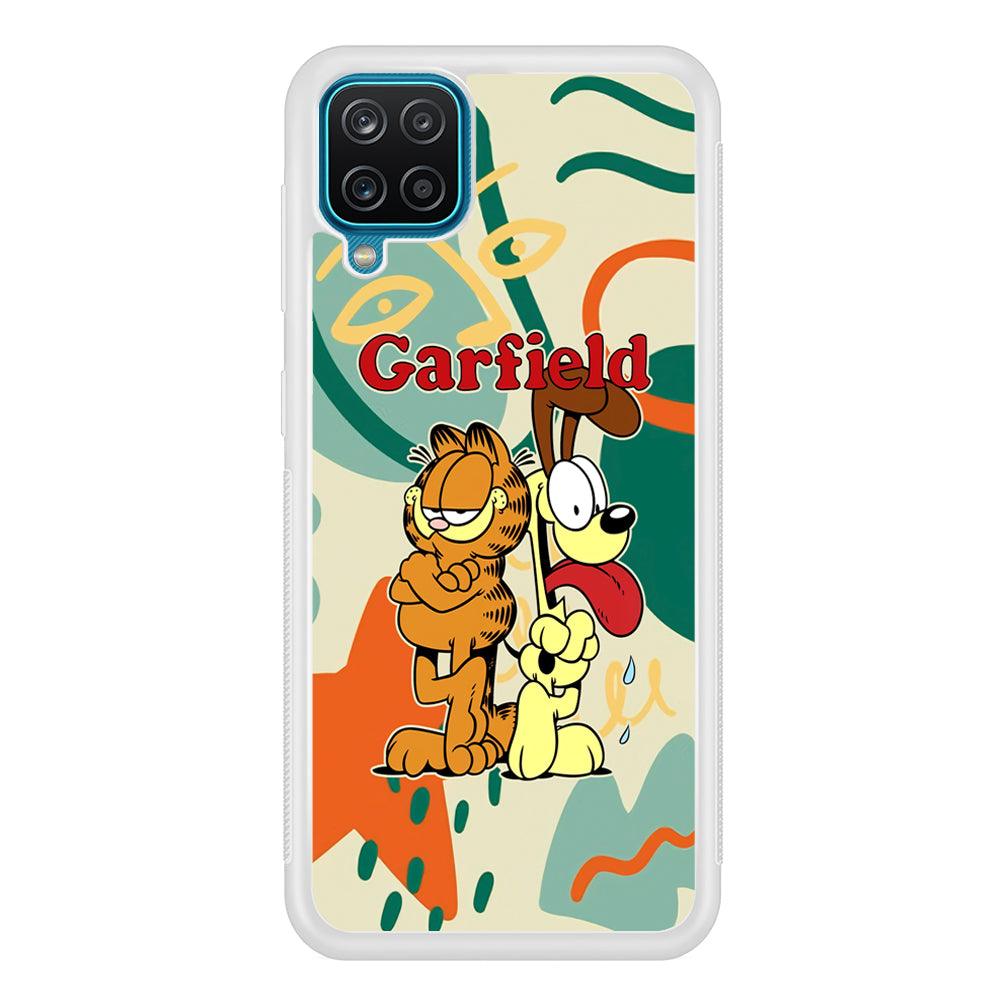 Garfield The Gentleman Mate Samsung Galaxy A12 Case-Oxvistore