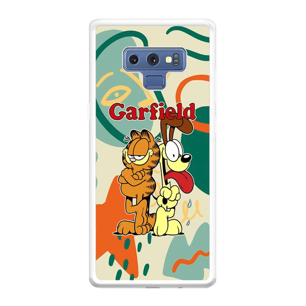 Garfield The Gentleman Mate Samsung Galaxy Note 9 Case-Oxvistore