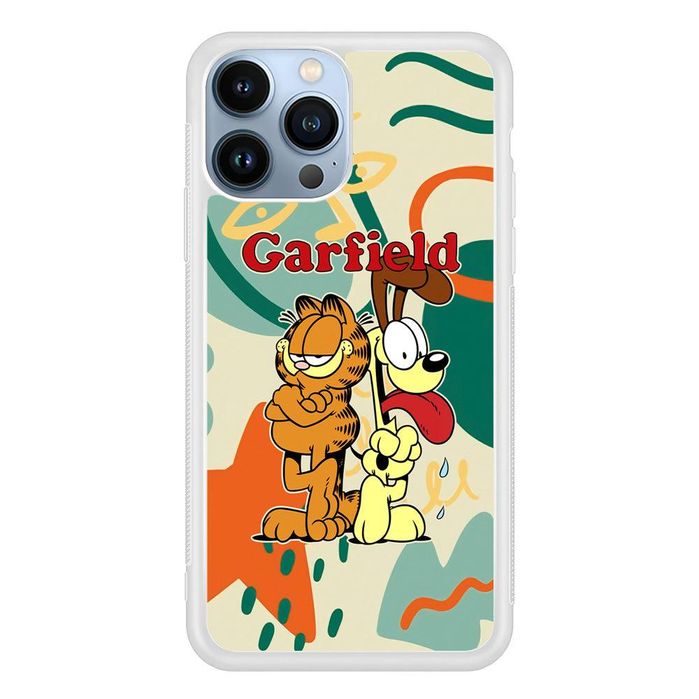 Garfield The Gentleman Mate iPhone 15 Pro Max Case-Oxvistore