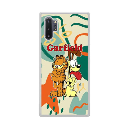 Garfield The Gentleman Mate Samsung Galaxy Note 10 Plus Case-Oxvistore