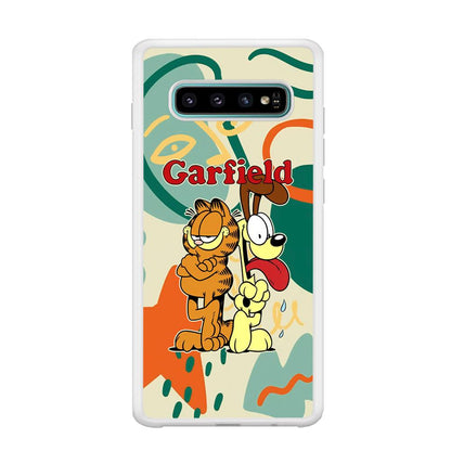 Garfield The Gentleman Mate Samsung Galaxy S10 Plus Case-Oxvistore