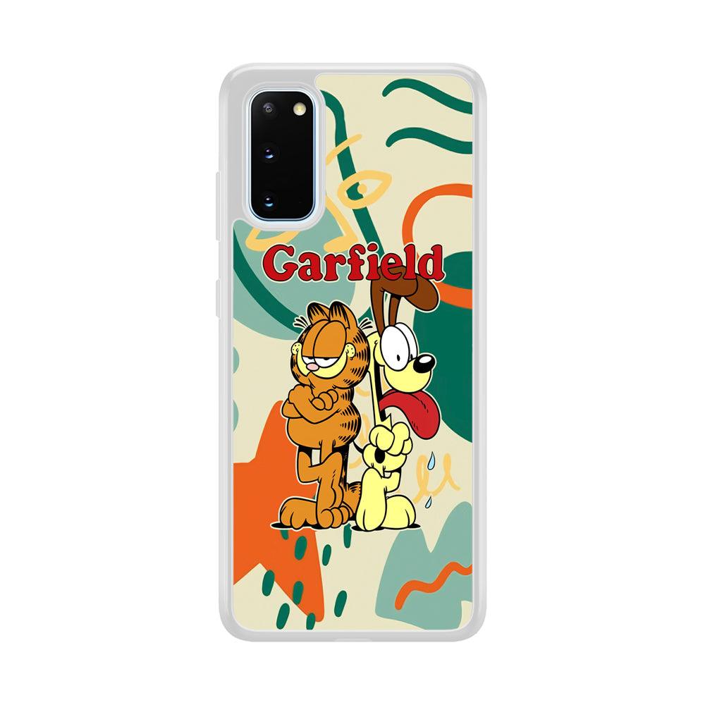 Garfield The Gentleman Mate Samsung Galaxy S20 Case-Oxvistore