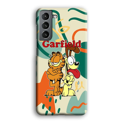 Garfield The Gentleman Mate Samsung Galaxy S21 Case-Oxvistore