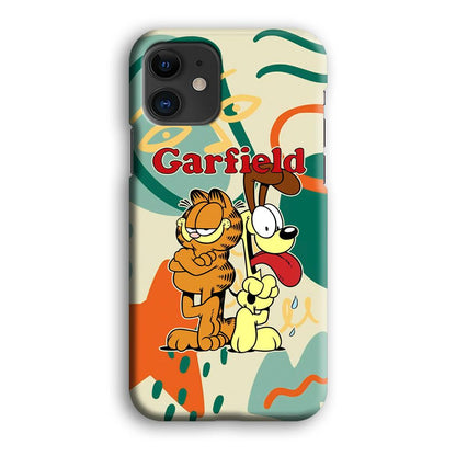 Garfield The Gentleman Mate iPhone 12 Case-Oxvistore