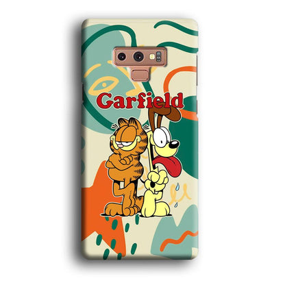 Garfield The Gentleman Mate Samsung Galaxy Note 9 Case-Oxvistore