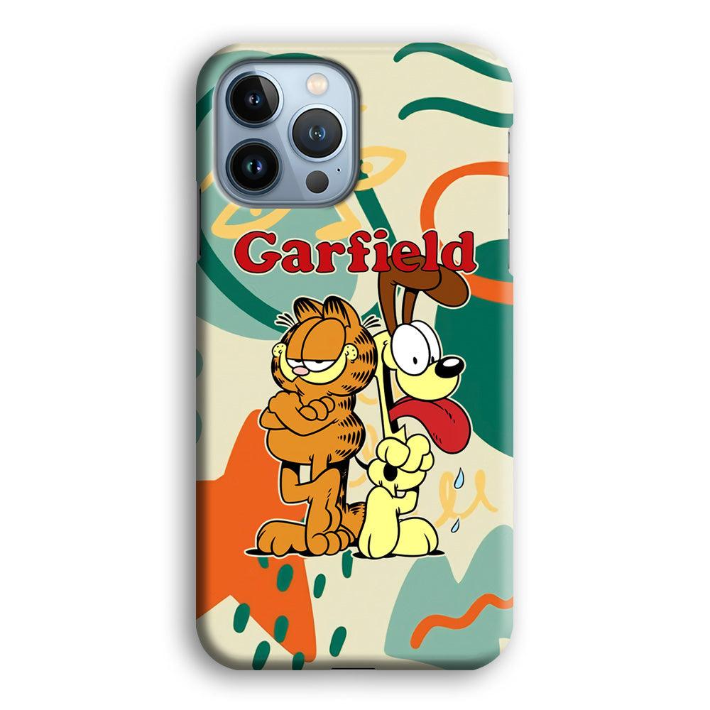 Garfield The Gentleman Mate iPhone 14 Pro Max Case-Oxvistore