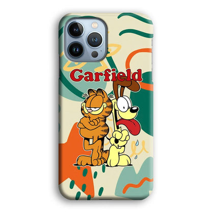 Garfield The Gentleman Mate iPhone 14 Pro Max Case-Oxvistore