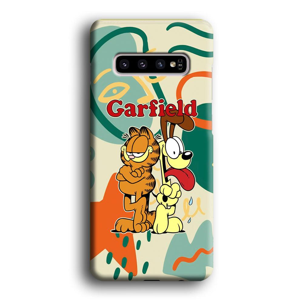 Garfield The Gentleman Mate Samsung Galaxy S10 Plus Case-Oxvistore