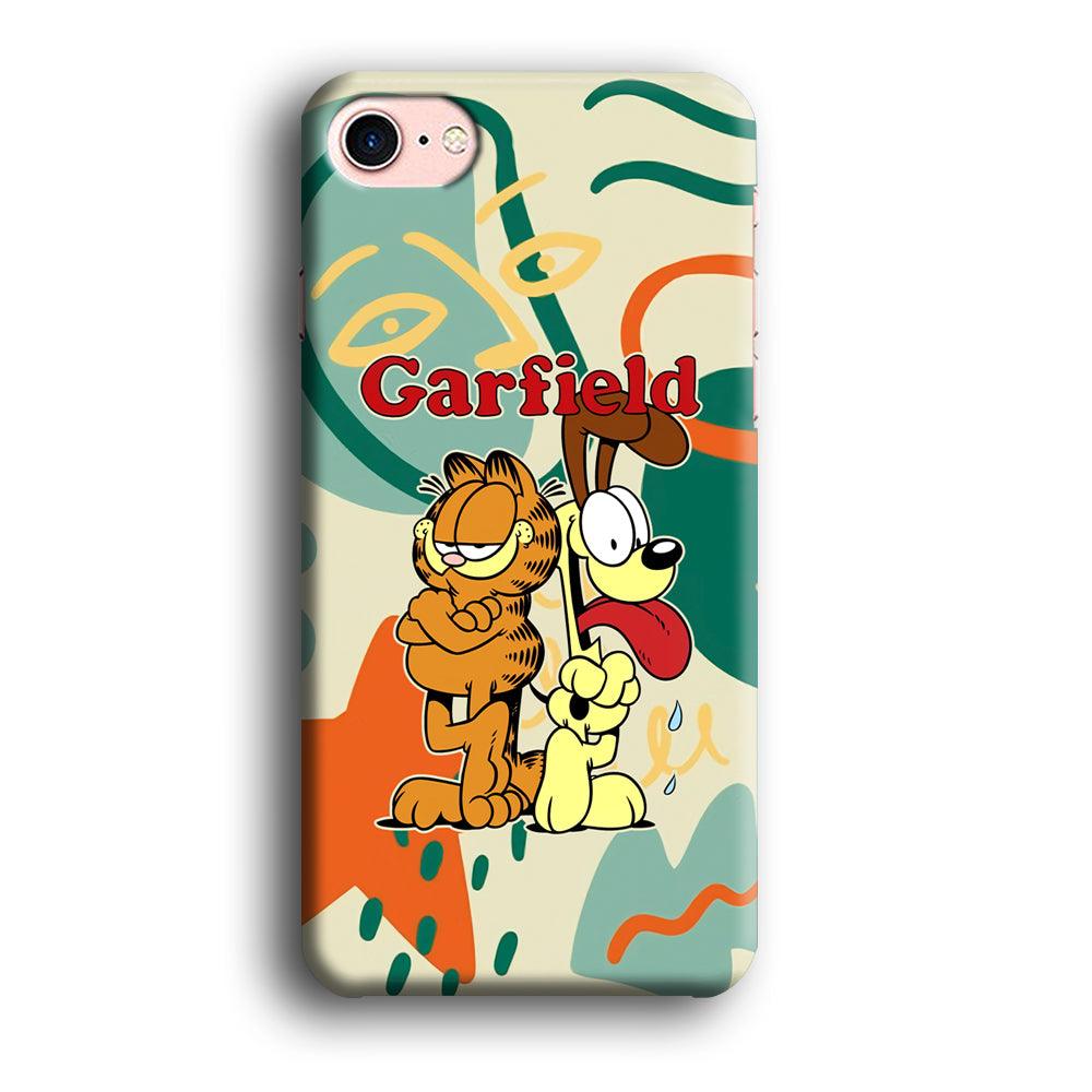 Garfield The Gentleman Mate iPhone 8 Case-Oxvistore