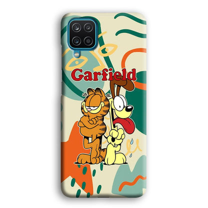 Garfield The Gentleman Mate Samsung Galaxy A12 Case-Oxvistore