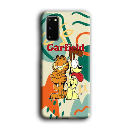 Garfield The Gentleman Mate Samsung Galaxy S20 Case-Oxvistore