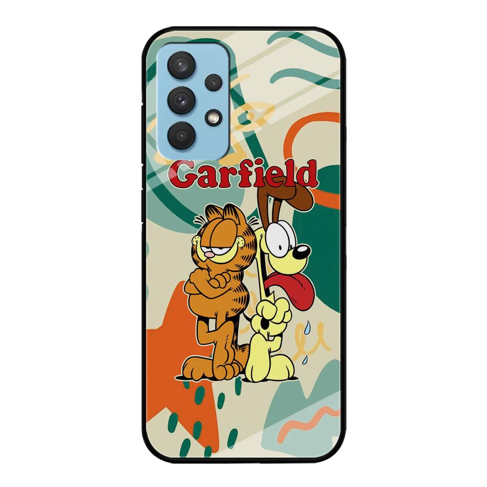 Garfield The Gentleman Mate Samsung Galaxy A32 Case-Oxvistore