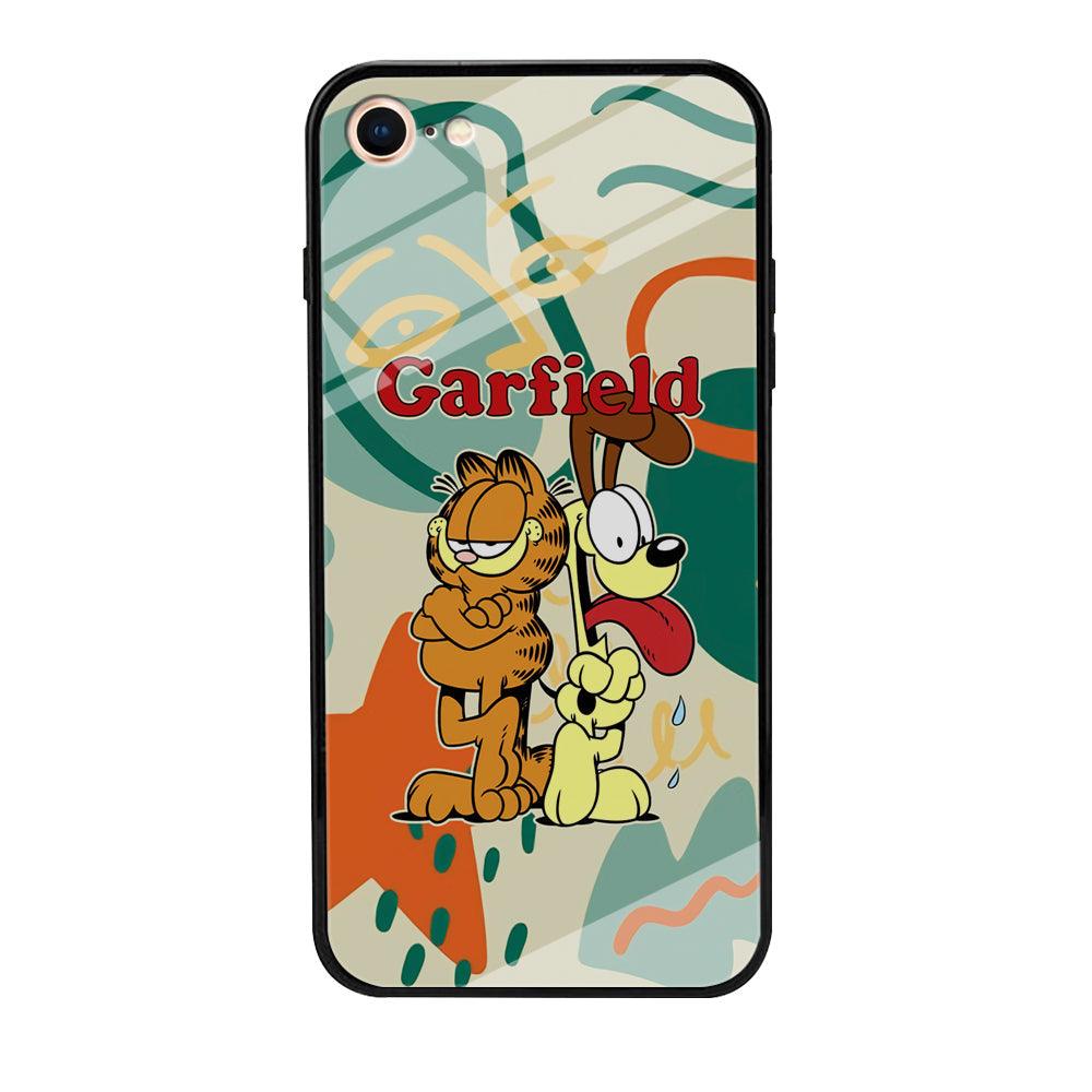 Garfield The Gentleman Mate iPhone 8 Case-Oxvistore