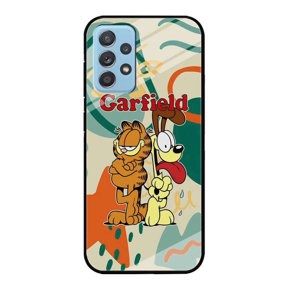 Garfield The Gentleman Mate Samsung Galaxy A52 Case-Oxvistore