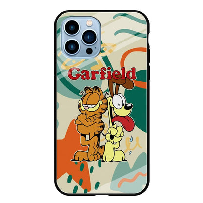 Garfield The Gentleman Mate iPhone 15 Pro Case-Oxvistore