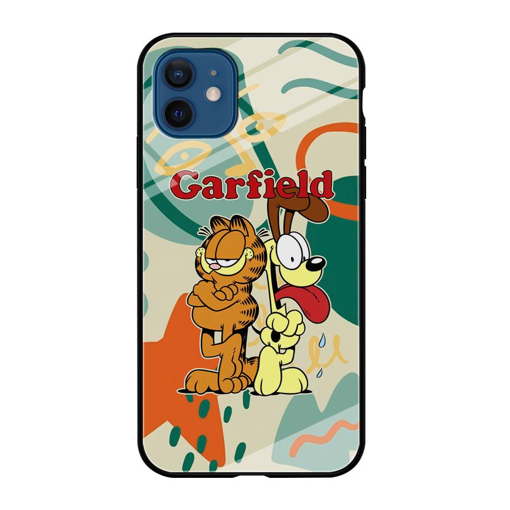 Garfield The Gentleman Mate iPhone 12 Case-Oxvistore