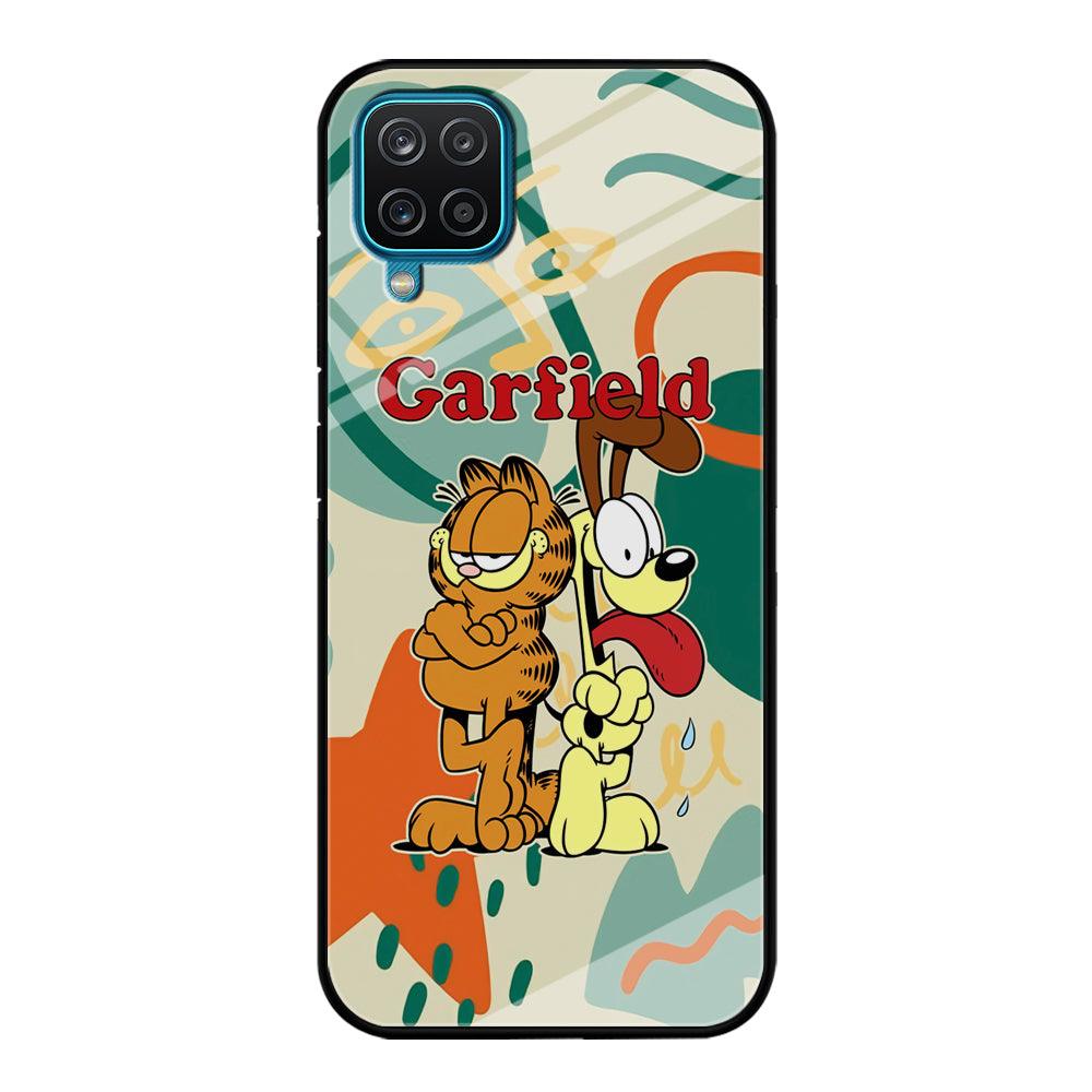 Garfield The Gentleman Mate Samsung Galaxy A12 Case-Oxvistore