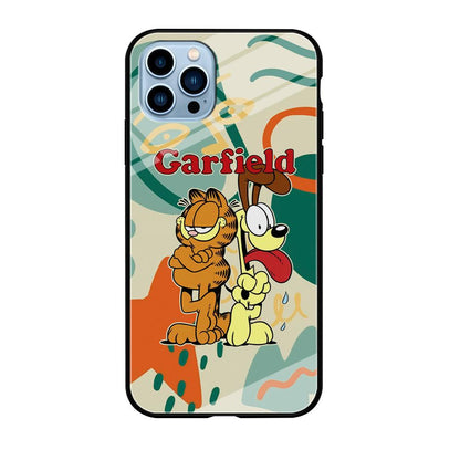 Garfield The Gentleman Mate iPhone 12 Pro Case-Oxvistore