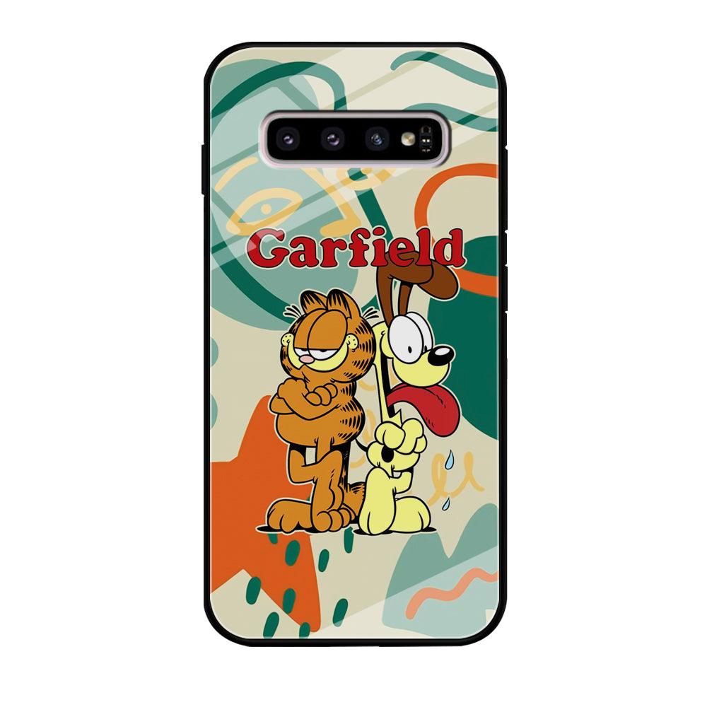 Garfield The Gentleman Mate Samsung Galaxy S10 Plus Case-Oxvistore