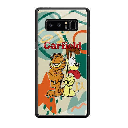 Garfield The Gentleman Mate Samsung Galaxy Note 8 Case-Oxvistore