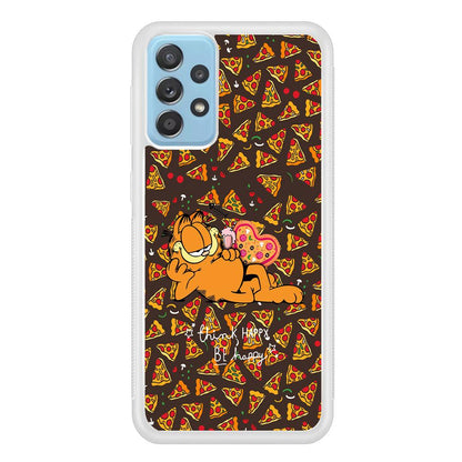 Garfield Think Happy Everytime Samsung Galaxy A52 Case-Oxvistore