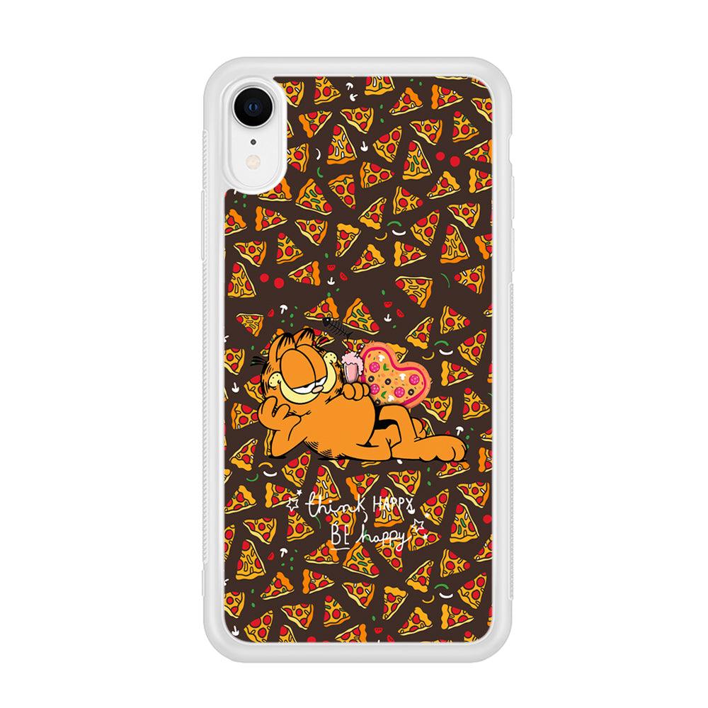 Garfield Think Happy Everytime iPhone XR Case-Oxvistore