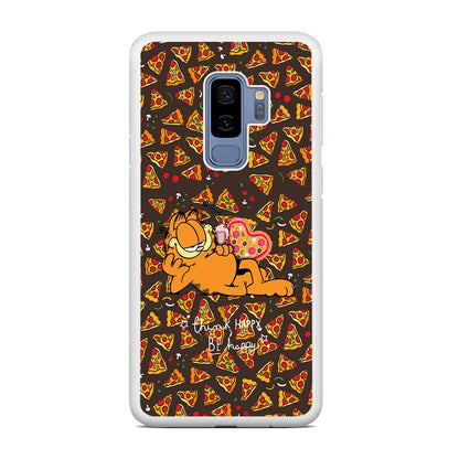 Garfield Think Happy Everytime Samsung Galaxy S9 Plus Case-Oxvistore