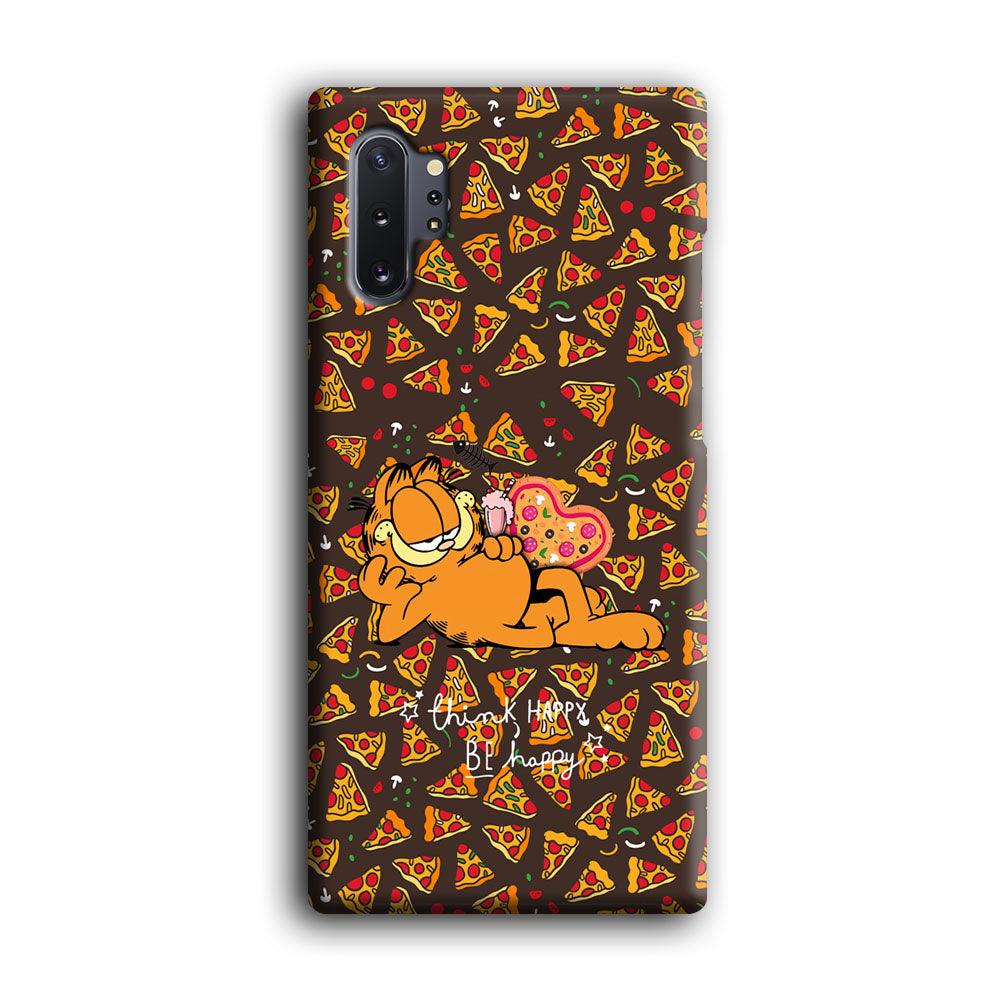 Garfield Think Happy Everytime Samsung Galaxy Note 10 Plus Case-Oxvistore