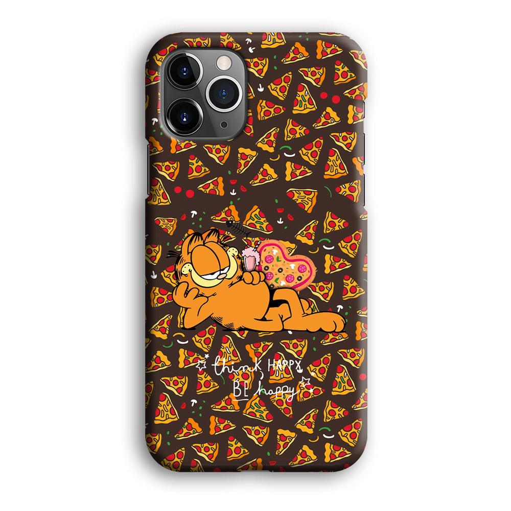 Garfield Think Happy Everytime iPhone 12 Pro Case-Oxvistore