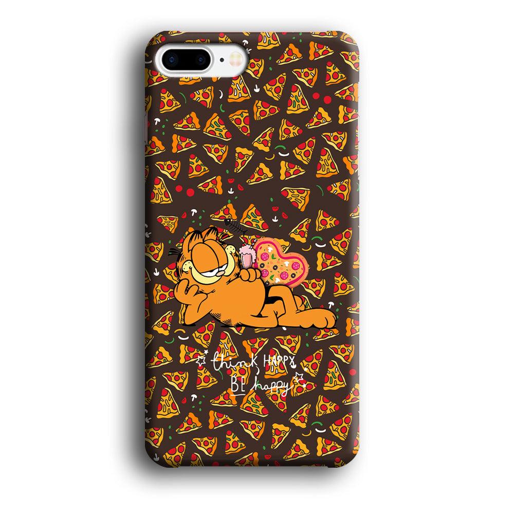 Garfield Think Happy Everytime iPhone 8 Plus Case-Oxvistore