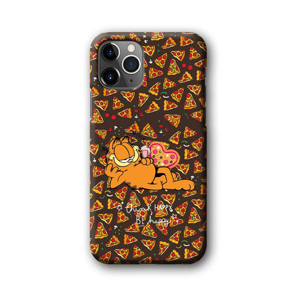 Garfield Think Happy Everytime iPhone 11 Pro Case-Oxvistore