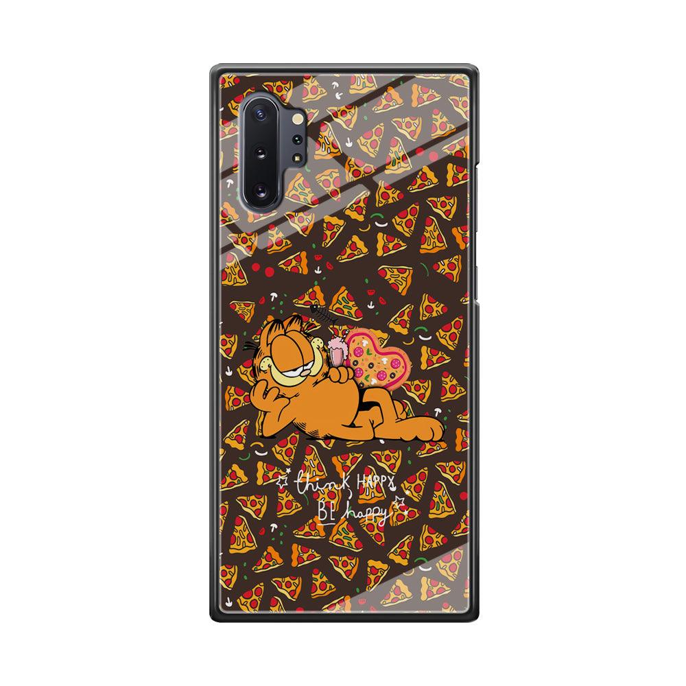 Garfield Think Happy Everytime Samsung Galaxy Note 10 Plus Case-Oxvistore