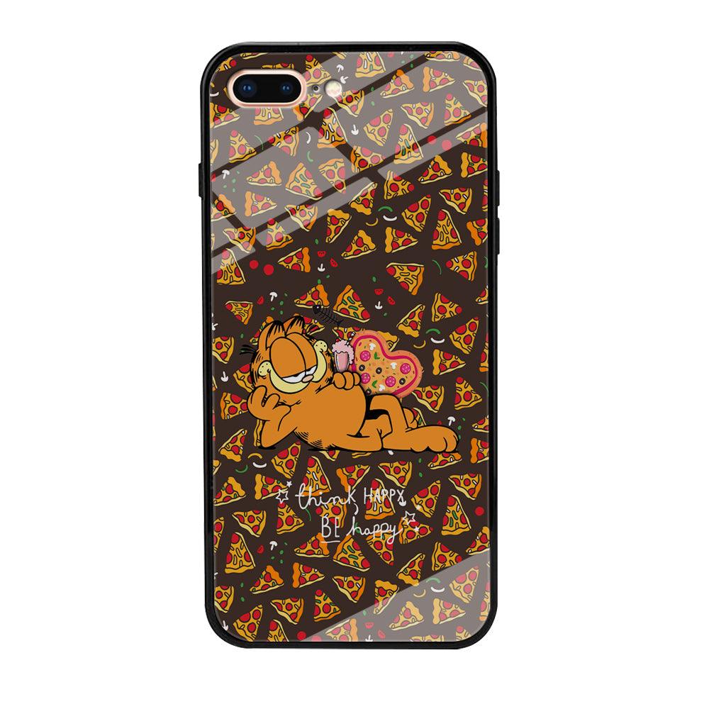 Garfield Think Happy Everytime iPhone 8 Plus Case-Oxvistore