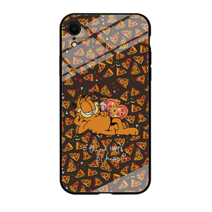 Garfield Think Happy Everytime iPhone XR Case-Oxvistore