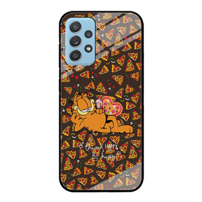 Garfield Think Happy Everytime Samsung Galaxy A52 Case-Oxvistore