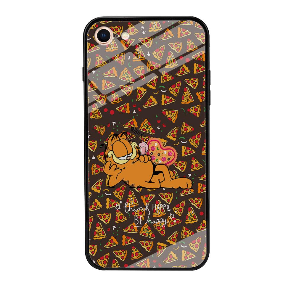 Garfield Think Happy Everytime iPhone 8 Case-Oxvistore