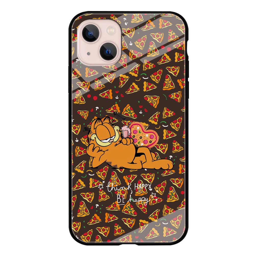 Garfield Think Happy Everytime iPhone 13 Case-Oxvistore