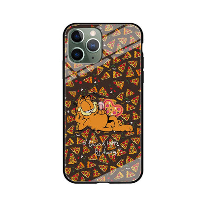 Garfield Think Happy Everytime iPhone 11 Pro Case-Oxvistore