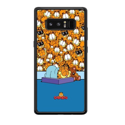 Garfield Warm on Sweet Dreams Samsung Galaxy Note 8 Case-Oxvistore