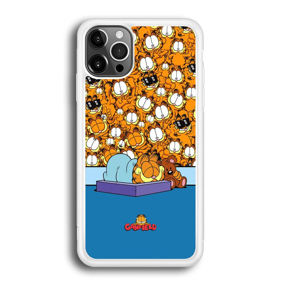 Garfield Warm on Sweet Dreams iPhone 12 Pro Case-Oxvistore