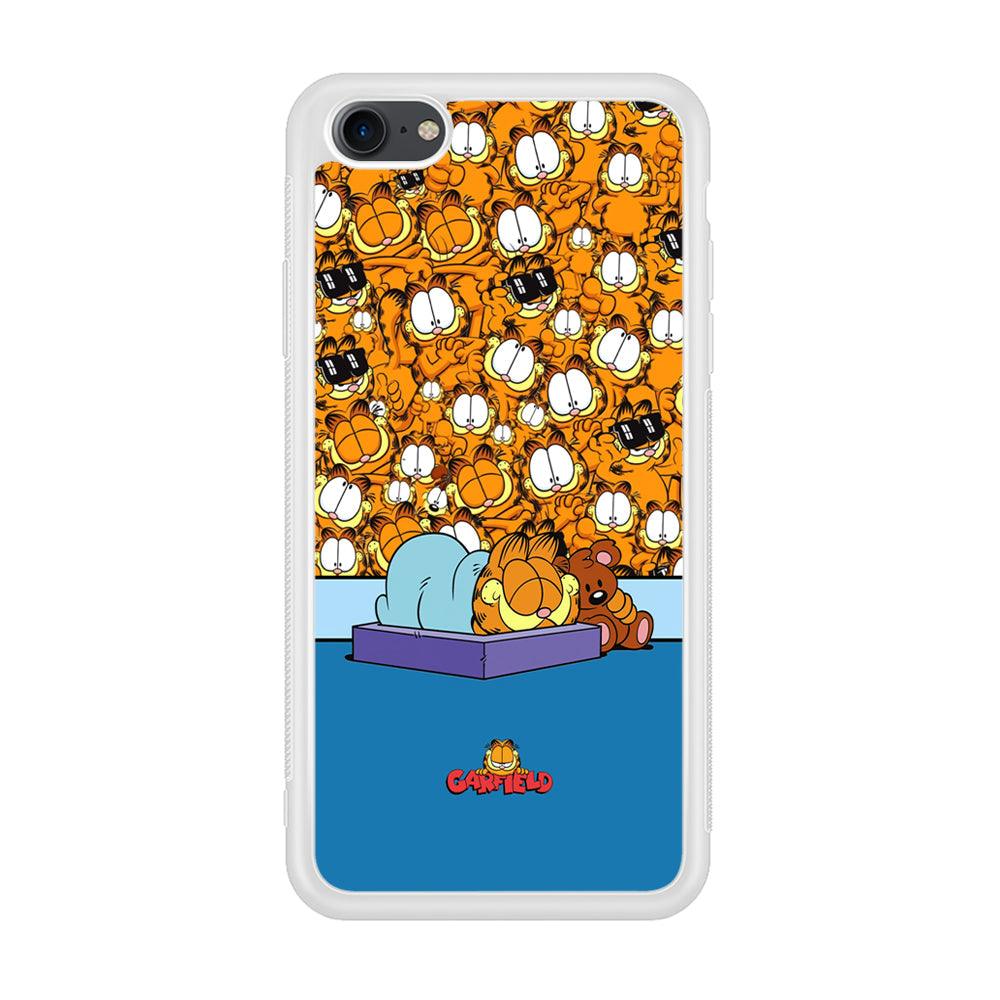 Garfield Warm on Sweet Dreams iPhone 8 Case-Oxvistore