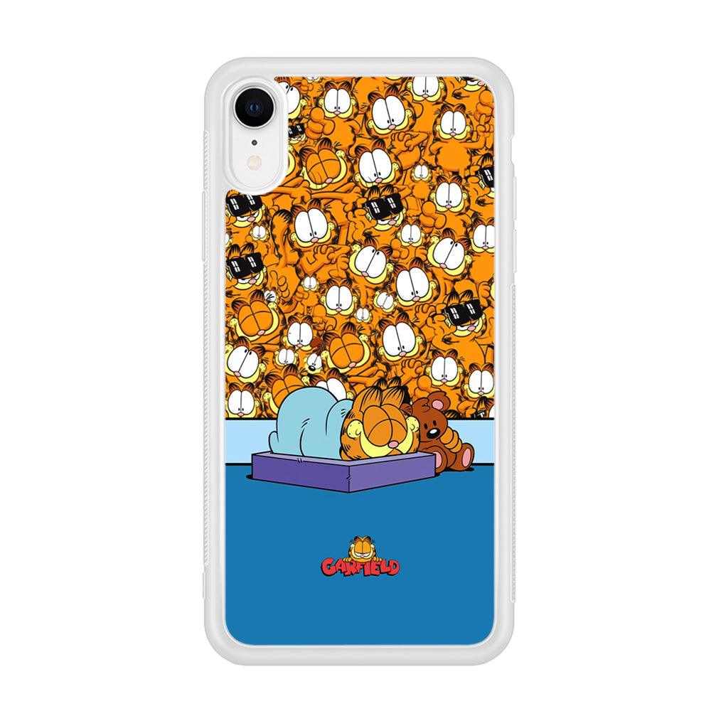 Garfield Warm on Sweet Dreams iPhone XR Case-Oxvistore