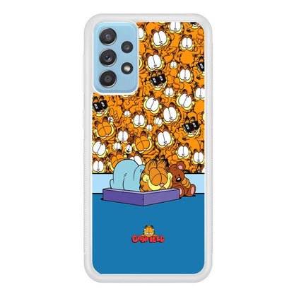 Garfield Warm on Sweet Dreams Samsung Galaxy A52 Case-Oxvistore